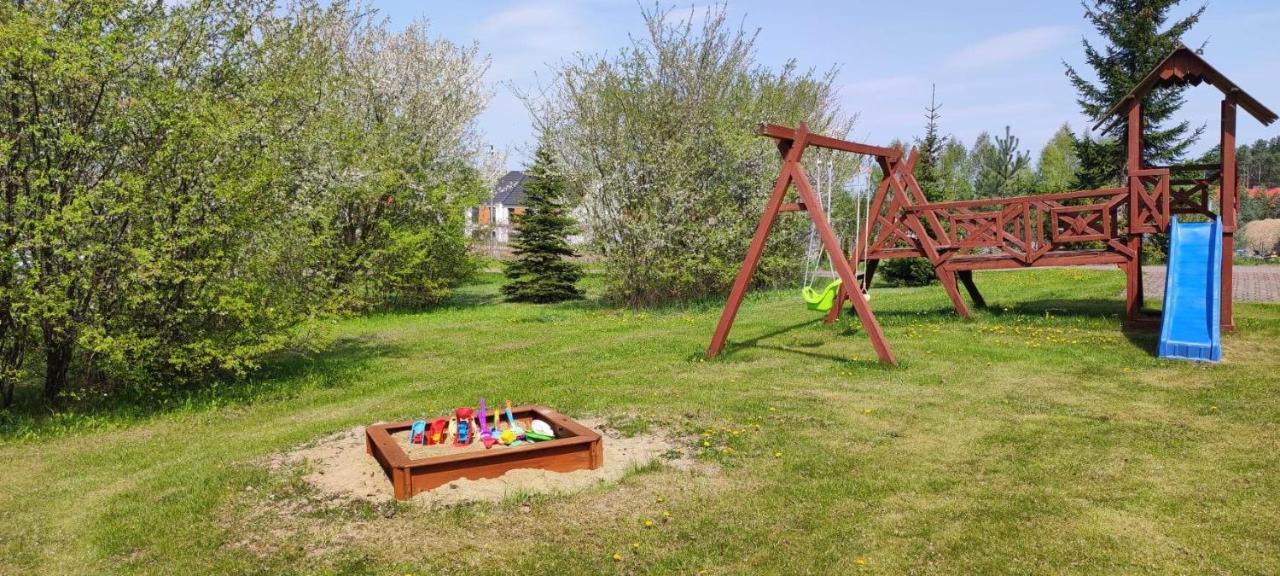 domek drewniany Gościniec Mazurek Giżycko Zewnętrze zdjęcie